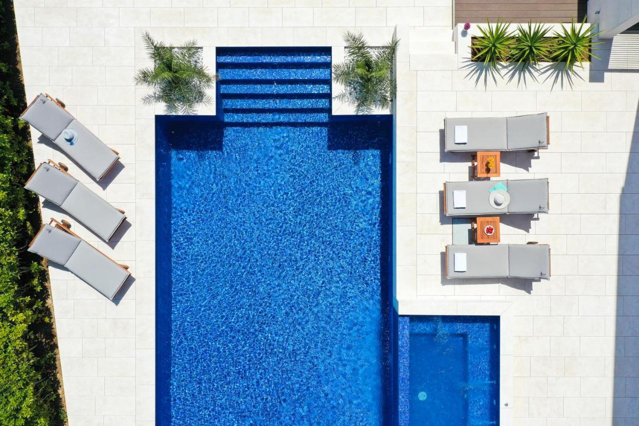 Villa Pino With Pool, Sauna & Jacuzzi Petrcane Luaran gambar
