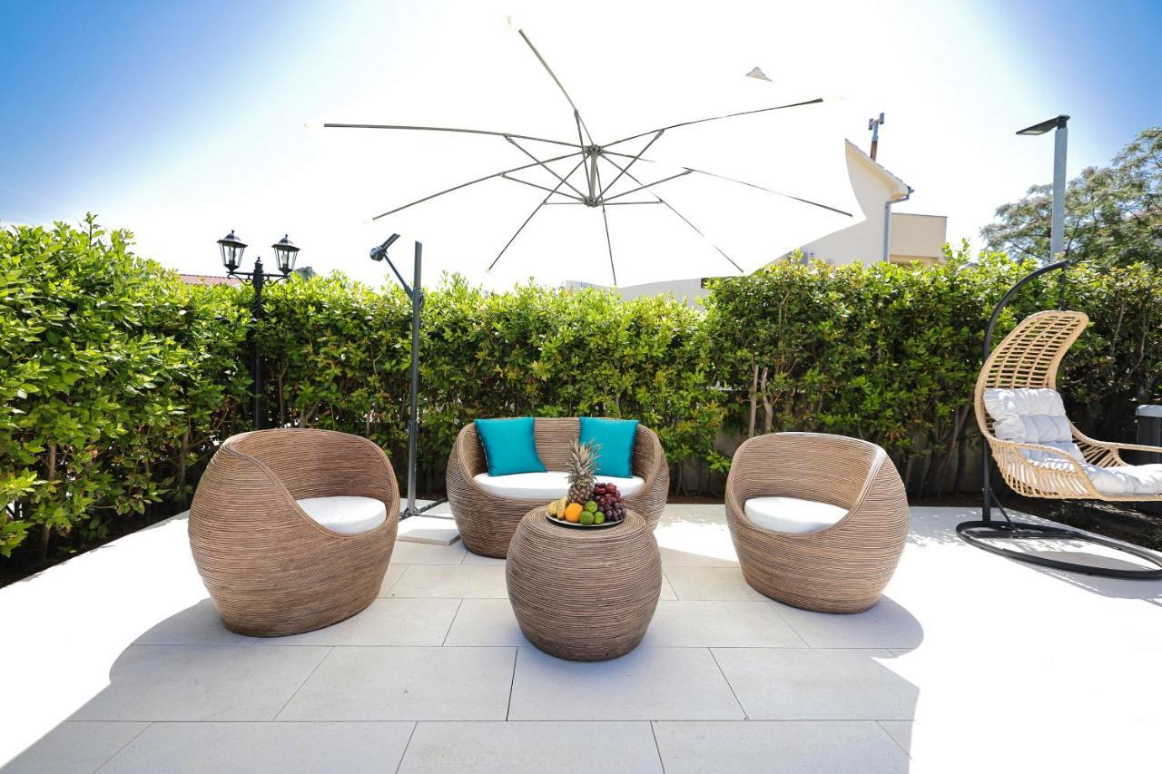 Villa Pino With Pool, Sauna & Jacuzzi Petrcane Luaran gambar