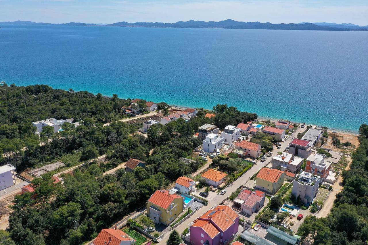 Villa Pino With Pool, Sauna & Jacuzzi Petrcane Luaran gambar